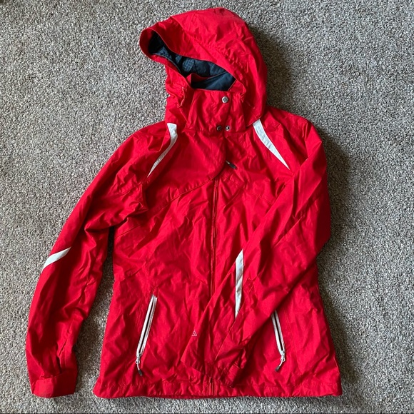 Columbia Women’s Omni Tech Rain Coat -Jacket Large - Picture 1 of 9